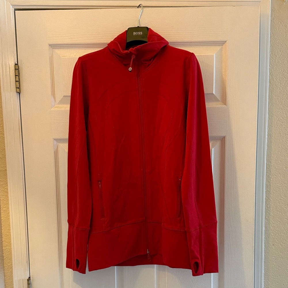 lululemon athletica Red Performance Top